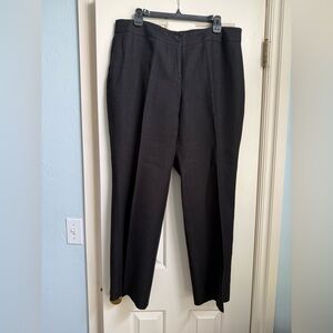 Talbots Black Dress Pants Sleek Full-Length Design